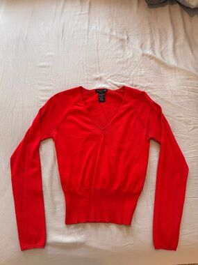 Red Kenneth Cole Blouse (S)
